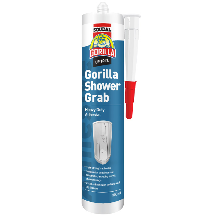 Gorilla Shower Grab Heavy Duty Adhesive